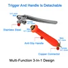 3-In-1 Metal Sprayer Handle Trigger Press Switch Copper Joint For Electric Hand Sprayer Outdoor Garden Sprayer Accessories 3