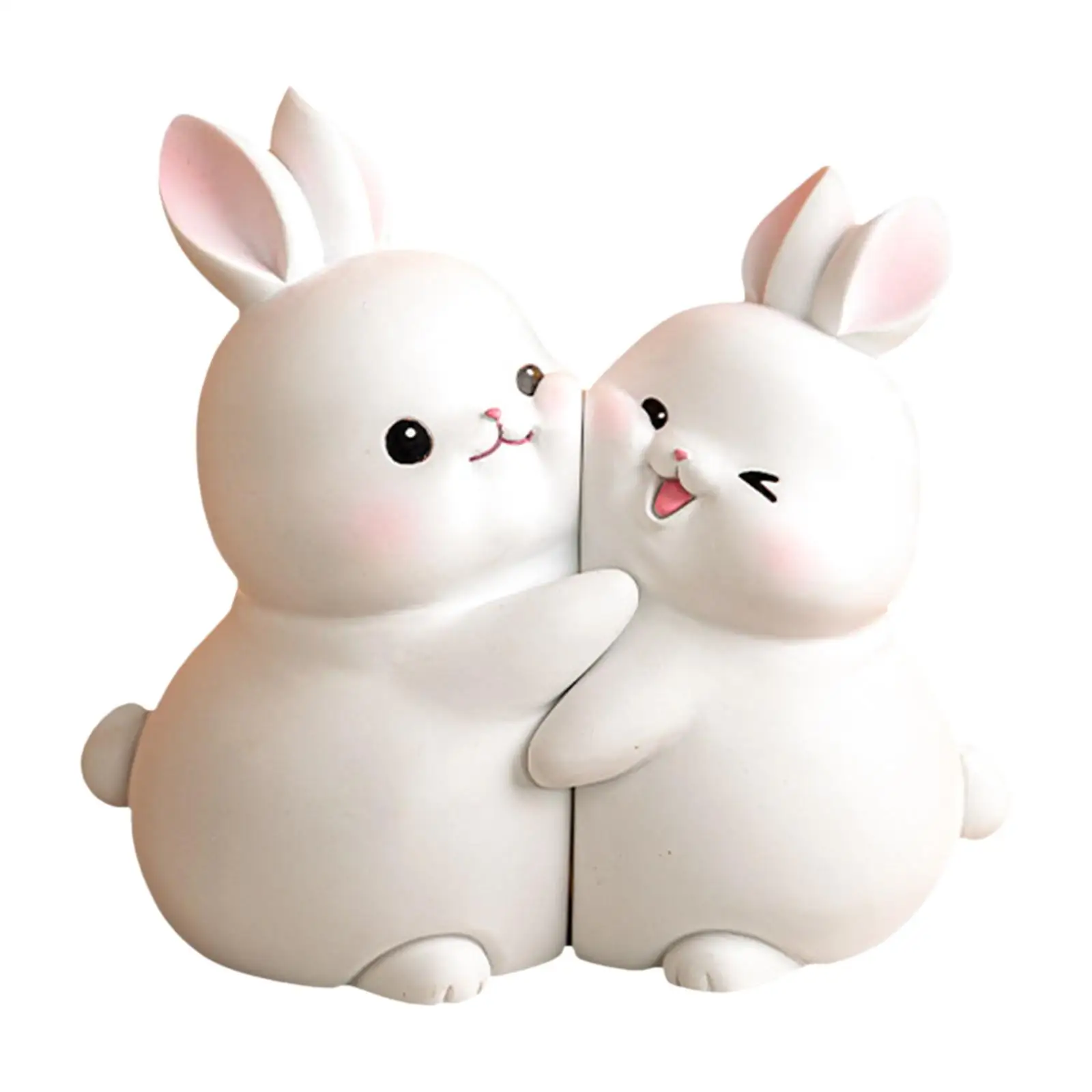 Lovely Rabbit Bookend Bunny Book Ends Book Stand Holder Decorative Bookends for Desk Office Home Shelf Ornaments book holder book stand