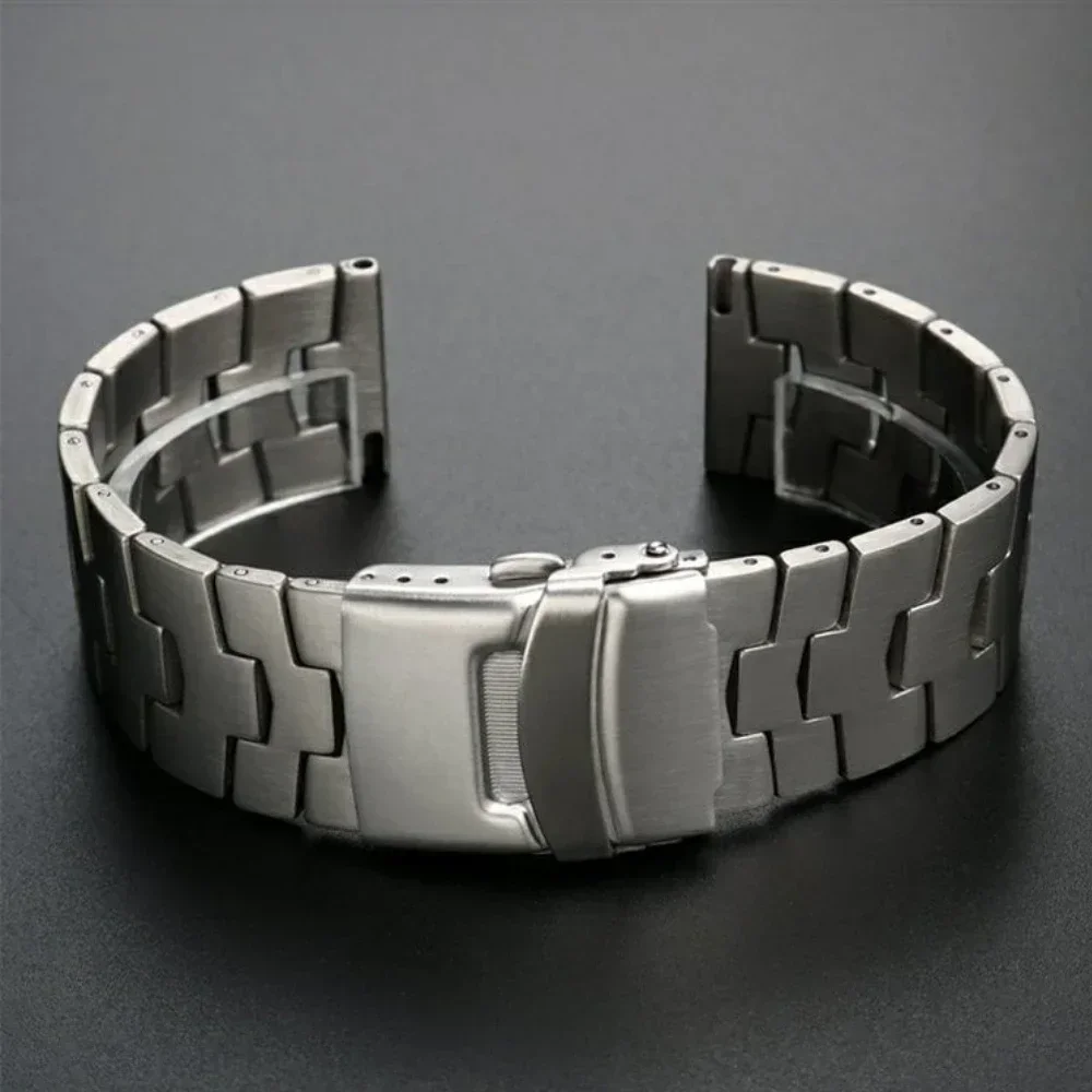 Premium 22mm Titanium Watch Strap - Enhanced Durability & Comfort