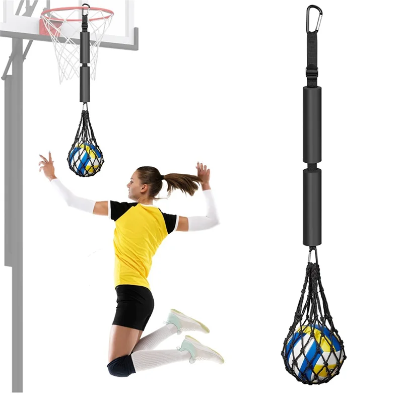 DKF Volleyball Spike Trainer, Serving Trainer Volleyball Attack Trainer, Self-Training Resistance Band