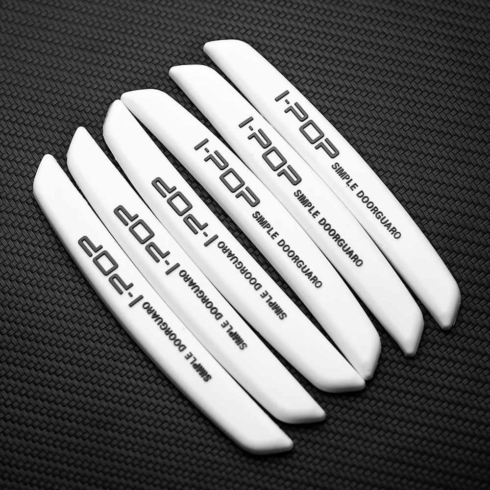 Car Door Edge Guards 6Pcs Auto Protection Buffer Trim Molding Scratch Protector Crash Bar For Audi BMW