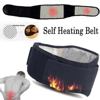 Waist Brace Support Belt Tourmaline Self-heating Magnetic Therapy Waist Belt Lumbar Support Back Support Brace Double Banded 1