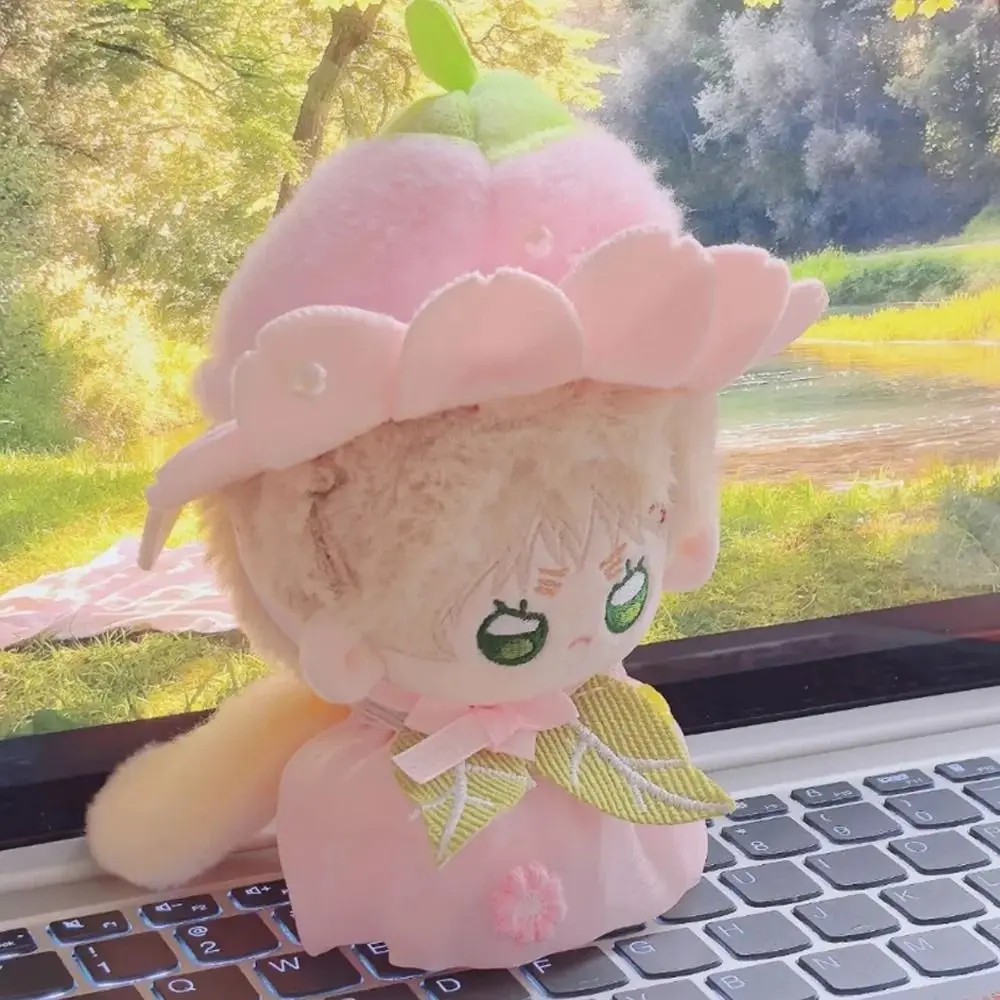 Pink Set 10/20cm Cotton Doll Clothes Cartoon Outfit Cotton Doll's Clothes Set Sakura Style Mini 10/20cm Doll Clothes