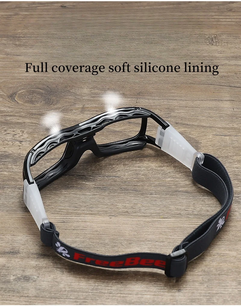 Männer Sport Brille Neue Stil Anti-auswirkungen Und Anti-kollision Basketball Und Fußball Brille Rahmen Optische Brillen – Detail 6