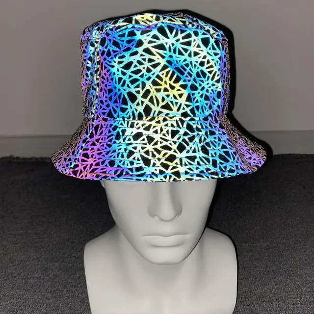 Holographic Reflective Bucket Hat 5