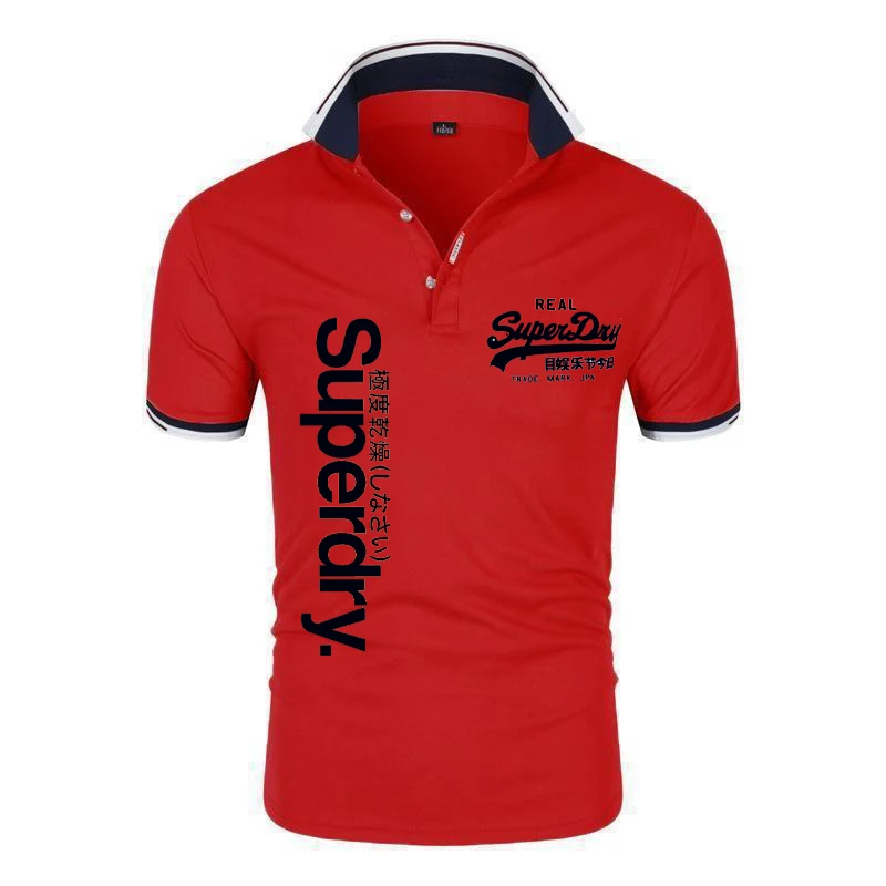 Polo Shirt for Men Summer Lapel Anti-pillin Printing Short Sleeve Casual Business Fashion Slim Fit polo shirt,mens golf shirts