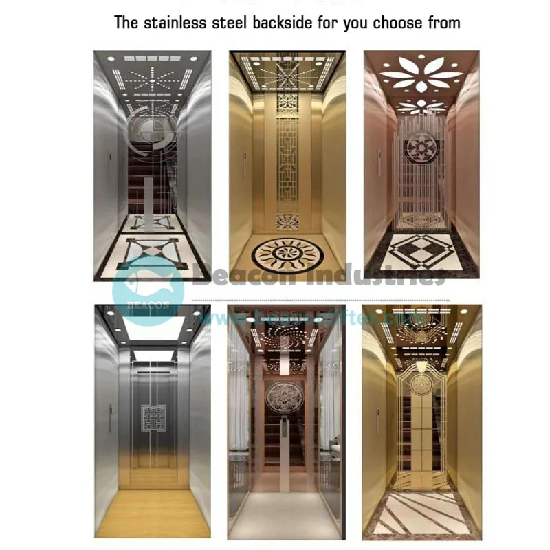 2-4 Floors Cheap Residential Elevator Lift Small Home Lift House Elevator with Cabin
