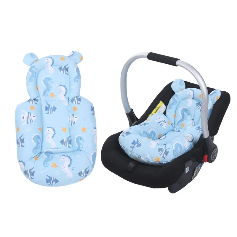 Safety Seat Mat Seat Cushion Baby Lumber Pad Protection for Electric Rocking Chair Strolley Basket