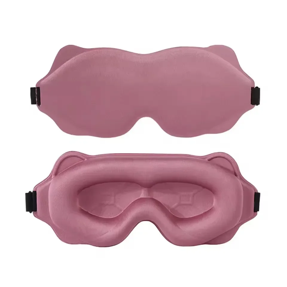 Ultimate Comfort 3D Light-Blocking Sleep Mask - Soft Padded Eye Shade for Restful Sleep