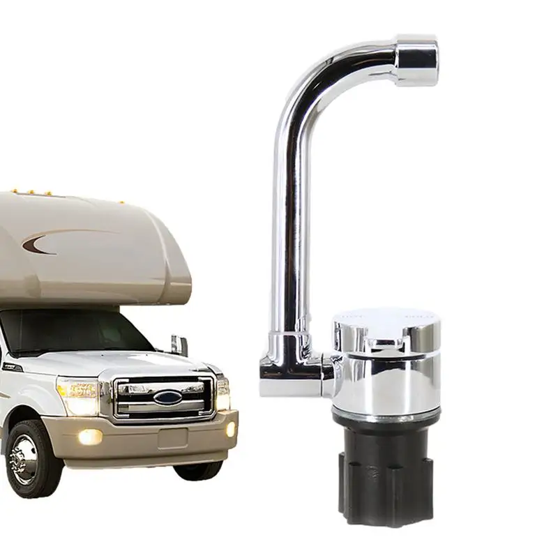 Torneira de Pia de Cozinha à Prova de Ferrugem com Construção de Latão Torneira Dobrável rv Torneira para Caminhonetes