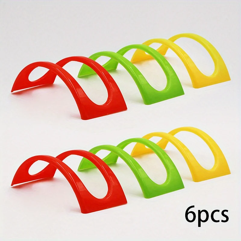 Taco Holder Reusable Taco Holder Washable Colorful Rack Tortilla Pancake Rack 3/6/12/18pcs