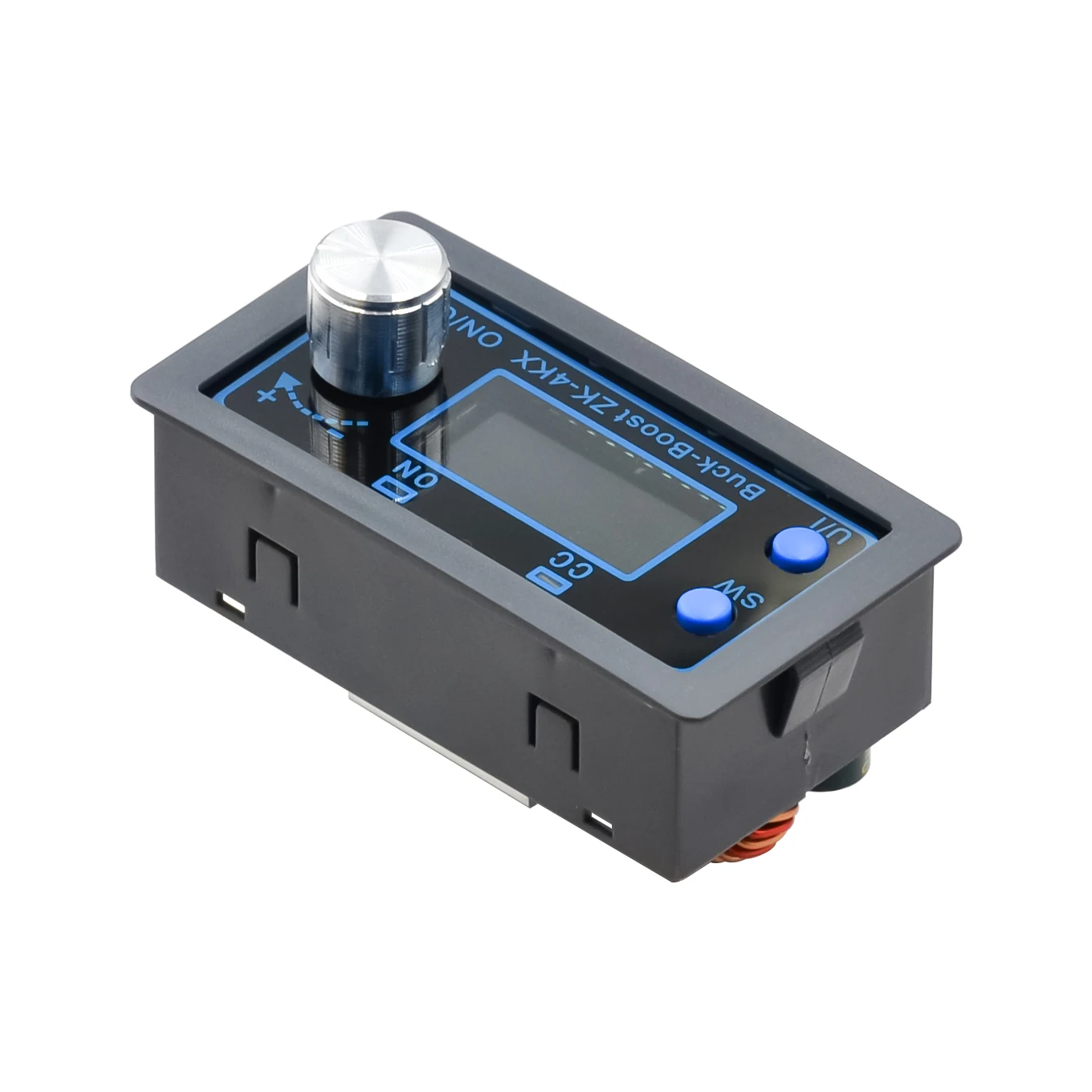 Enhanced Adjustable DCDC Buck Boost Converter Power Module, 0.5-30V 4A, Regulated Laboratory Power Supply