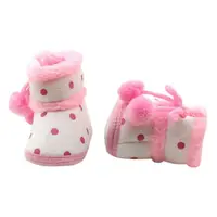 Winter Newborn Baby Boys Girls Boots Soft Bottom Baby Girls Moccasin Warm Boots Non-slip Booties 5