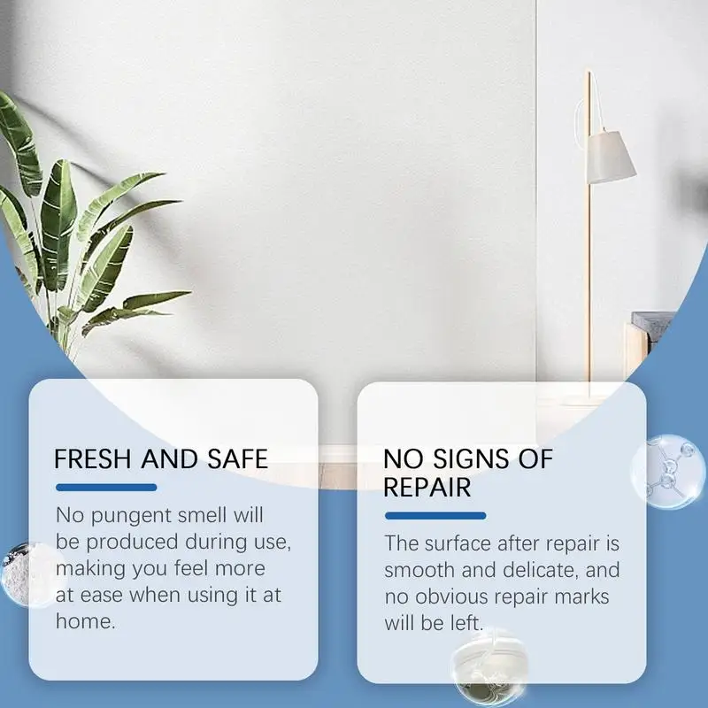 Quick Fix For Wall Crack Multipurpose Household Wall Repair Putty Repair Holes Odorless Drywall Patch Ceramic Glaze