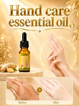 Olio Essenziale per la Cura delle Mani Idrata Delicatamente la Pelle, Riduce le Rughe Sottili e Trattiene Profondamente l'Umidità