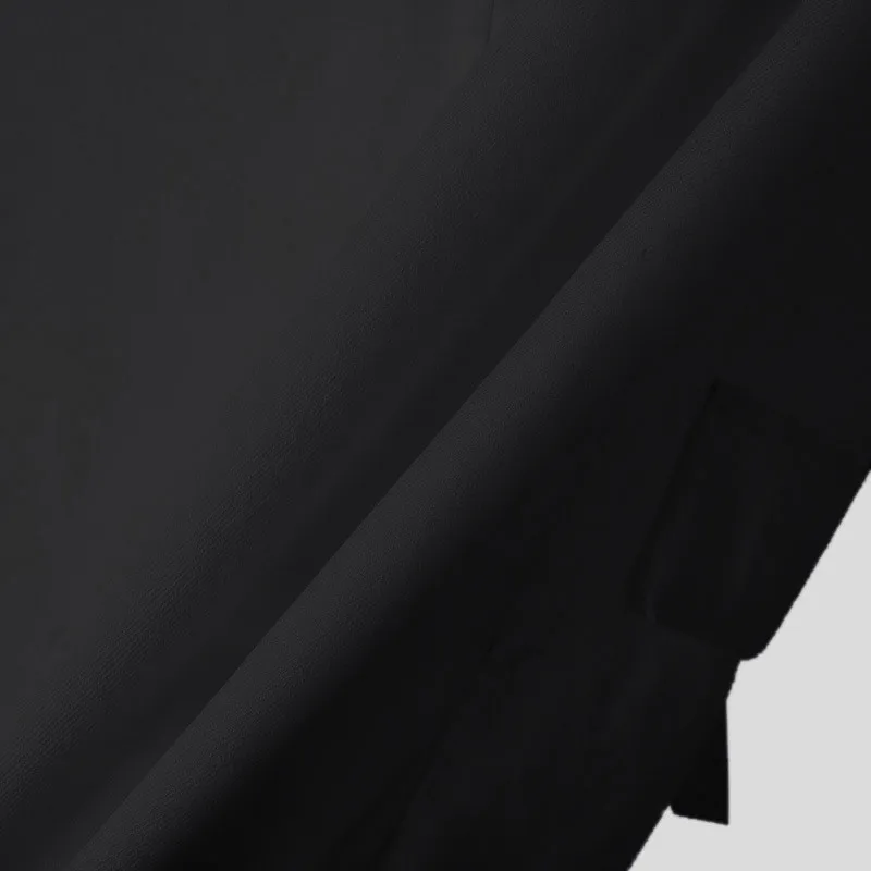 Ausgehöhlte, schicke Anzüge für Herren, Blazer, strukturierte Metallschnalle, einfarbig, langärmelig, Jacken, beliebte Slim-Fit-Performance-Kostüme – Detail 23