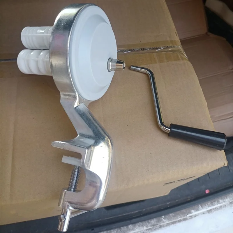 CMHI-Manual Macaroni Maker Stainless Steel Hand Cranking Noodles Pressing Machine Kitchen Supply