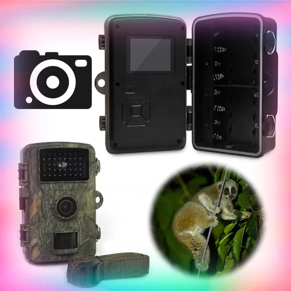 Caméra de chasse étanche infrarouge avec détection de mouvement - Pour le pistage et la surveillance