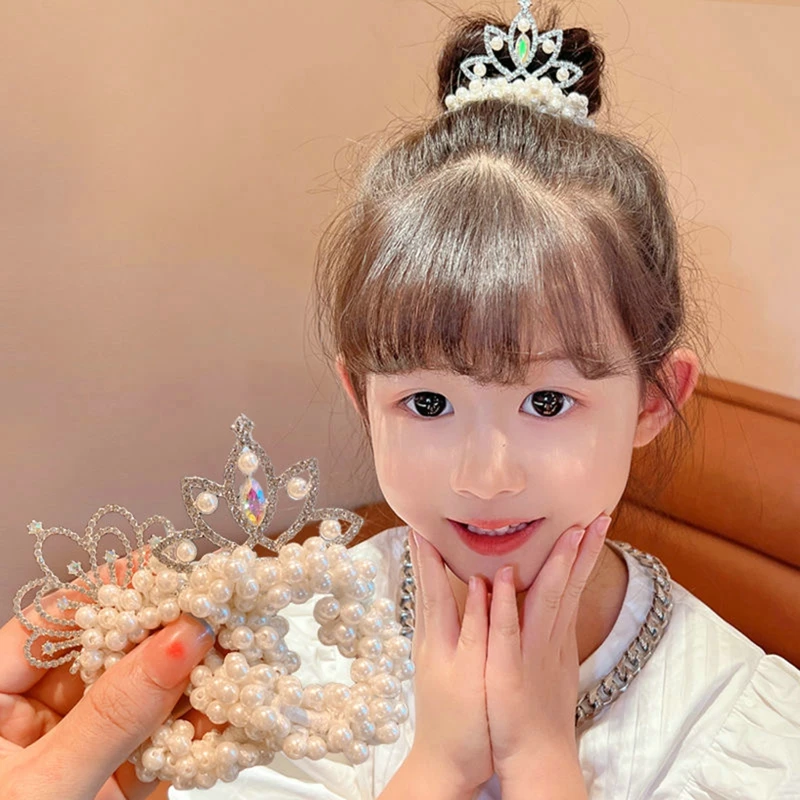 BABYMOON Baby Girl Rhinestone Crown Headbands Toddler Princess Headband Hair  Accessories Glittering, Baby Photography Props Hair Band Price in India -  Buy BABYMOON Baby Girl Rhinestone Crown Headbands Toddler Princess Headband  Hair