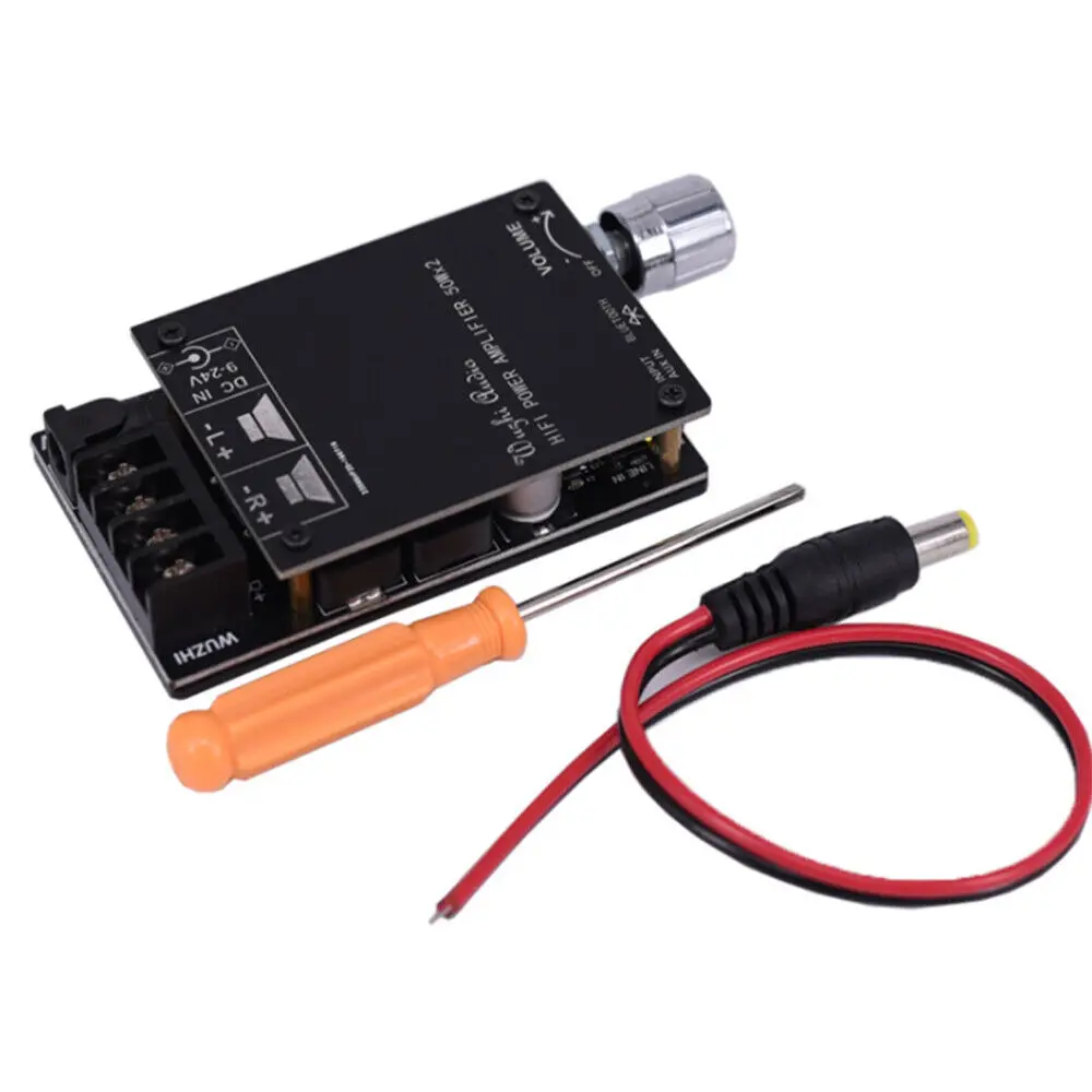 

Плата усилителя Bluetooth Hifi Stereo 2,0 Audio TPA3116D2, цифровой усилитель мощности