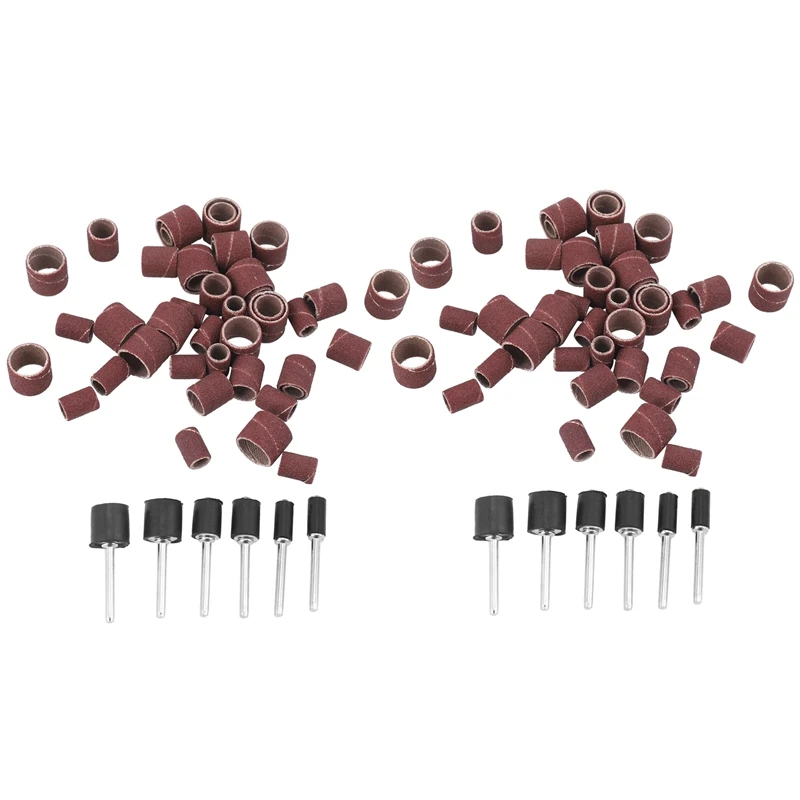 Jumbo 102Pc барабанный шлифовальный набор-подходит для Dremel-включает в себя резиновые барабанные оправки-1/2, 3/8 & 1/4 дюймов