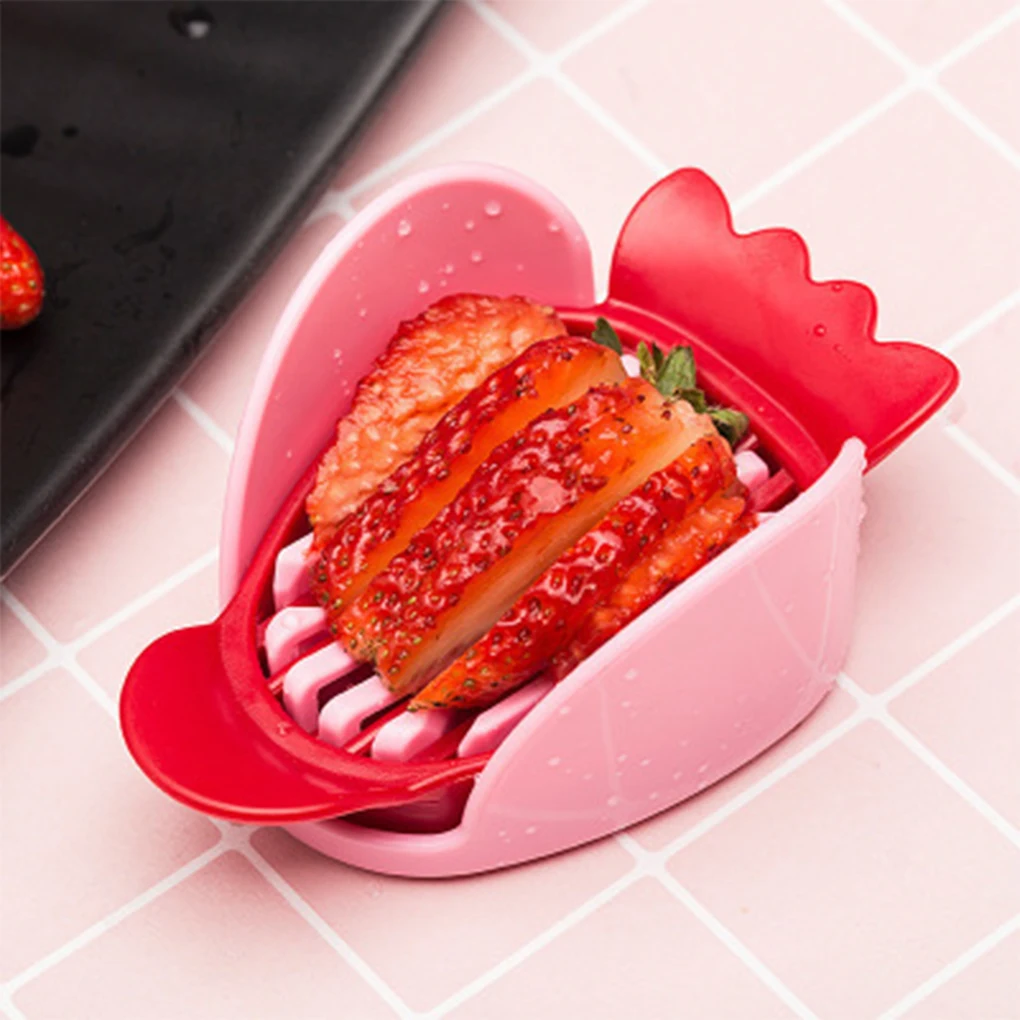 2/3/5 Sliced Strawberry Pieces With Efficient Strawberry Slicer Versatile Strawberry Huller Fruit Cutter images - 6