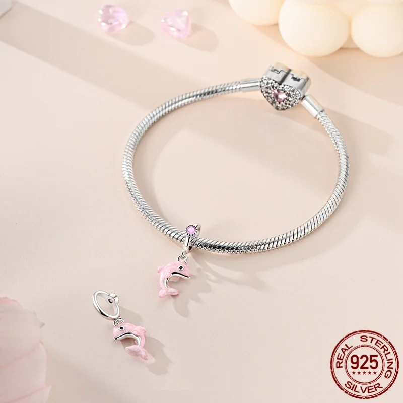 Neue 925 Silber Charms Perlen Original Früchte Wahrzeichen Gebäude Anhänger Fit Frau Schmuck Geschenke Für Armband DIY Machen – Detail 21