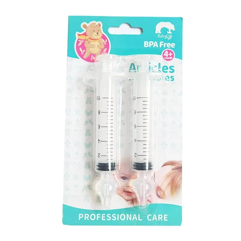 Baby Nasal Aspirator Cleaner Syringe Washing Tool