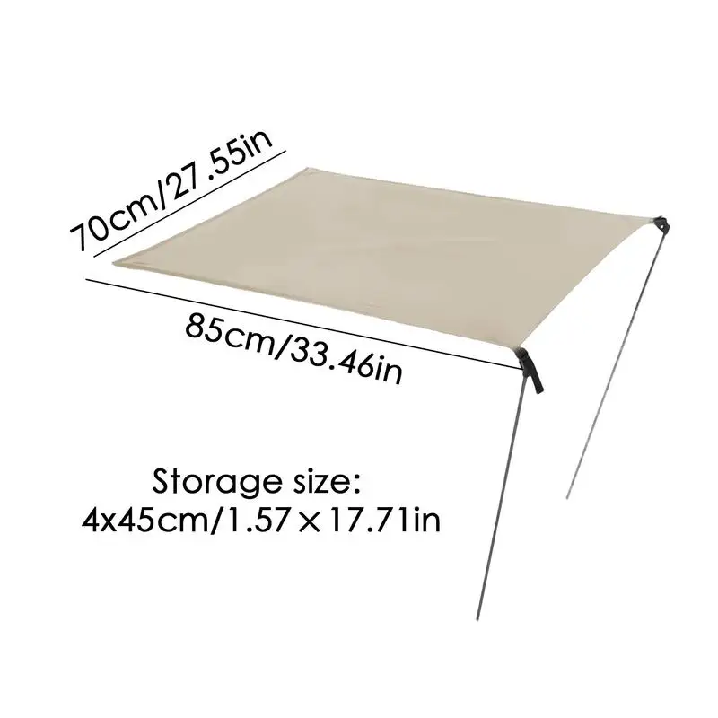 Moon Chair Outdoor Sunshade Camping Chair Sunshade Folding Lounge Outdoor For Camping Fishing