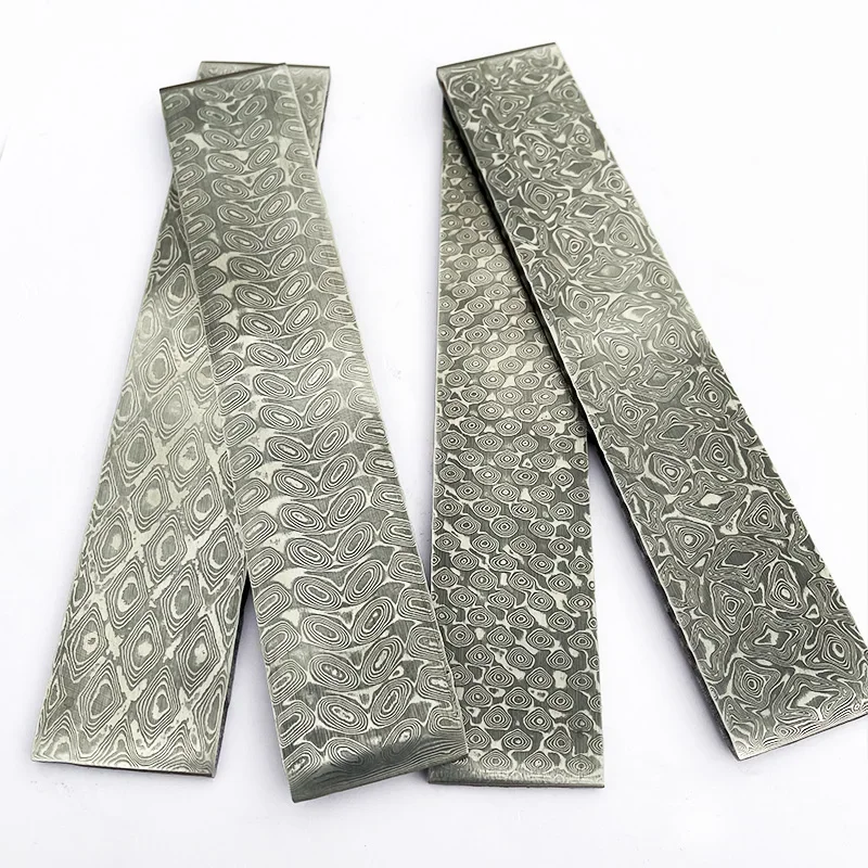 New Pattern VG10 Sandwich Damascus Steel for DIY Exquisite Knife Making Stainless Steel Knife Blade Blank Has Been HeatTreatment 3