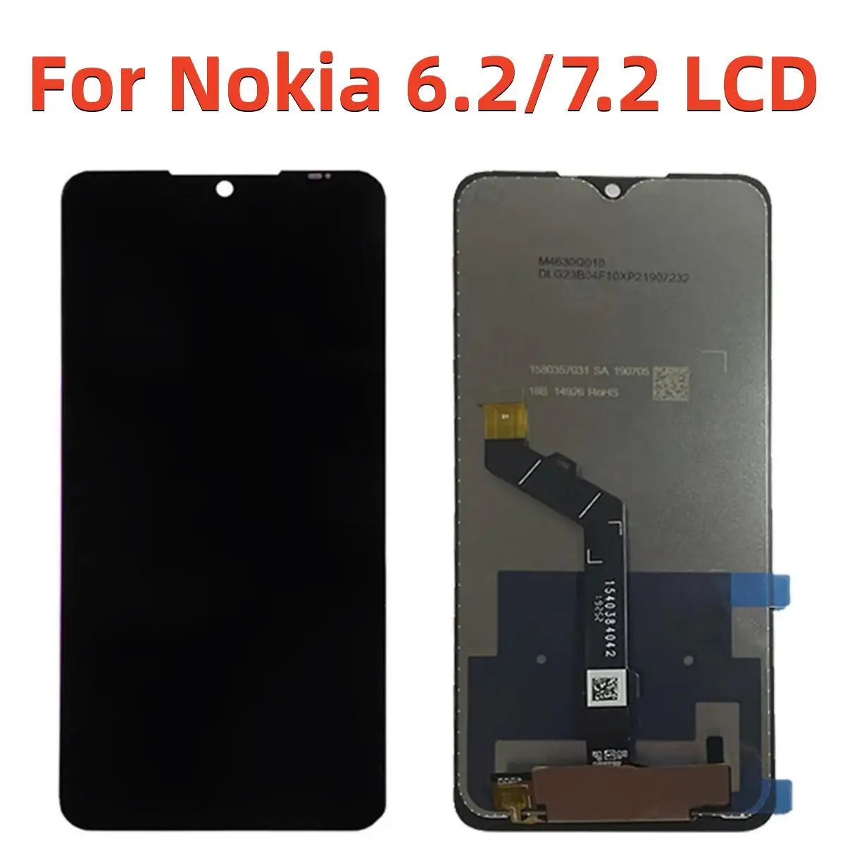 

Оригинальный ЖК-дисплей для Nokia 1196 ЖК-дисплей TA-1198 дигитайзер в сборе Замена для Nokia 6.2 ЖК-дисплей TA-дисплей
