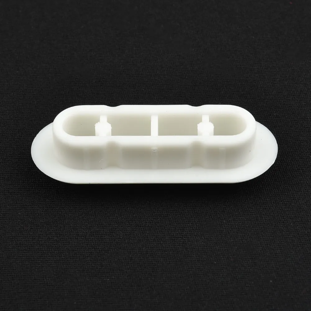 Toilet Seat Accessories 6Pcs Toilet Seat Buffers Pack EVA Stop Bumper Shock Absorption Round Long Rubber Pad Toilet Cover Cushion