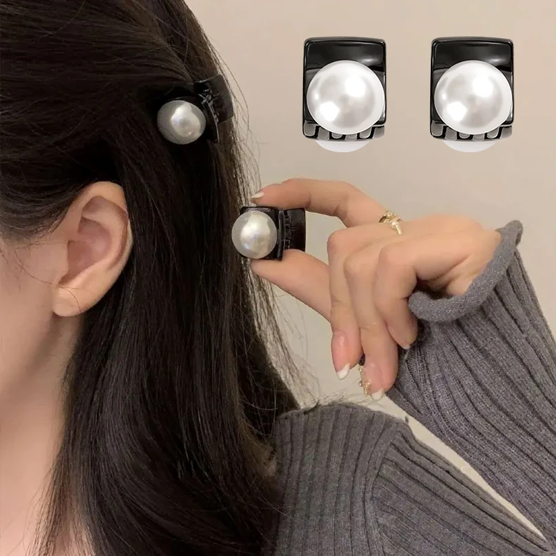 

Корейские женские маленькие заколки-Крабики головной убор модные мини жемчужные заколки для волос заколка для челки для девочек заколка для волос Детские аксессуары для волос