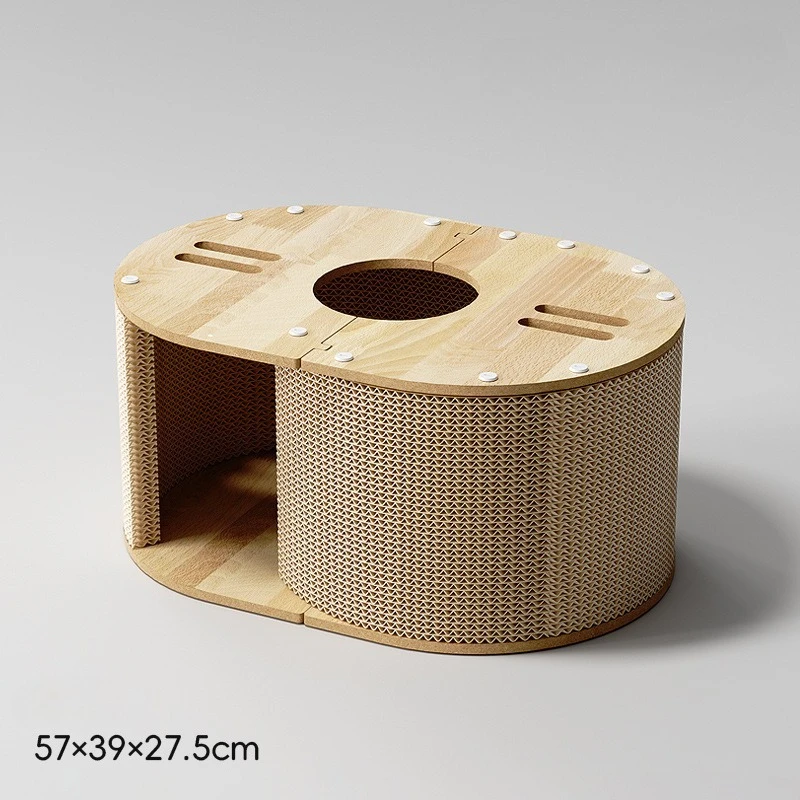 Cat Scratch Board Scratch Resistant and Wear-resistant Cats Bed Corrugated Paper Cat Scratchers Toys Pet Products Supplies