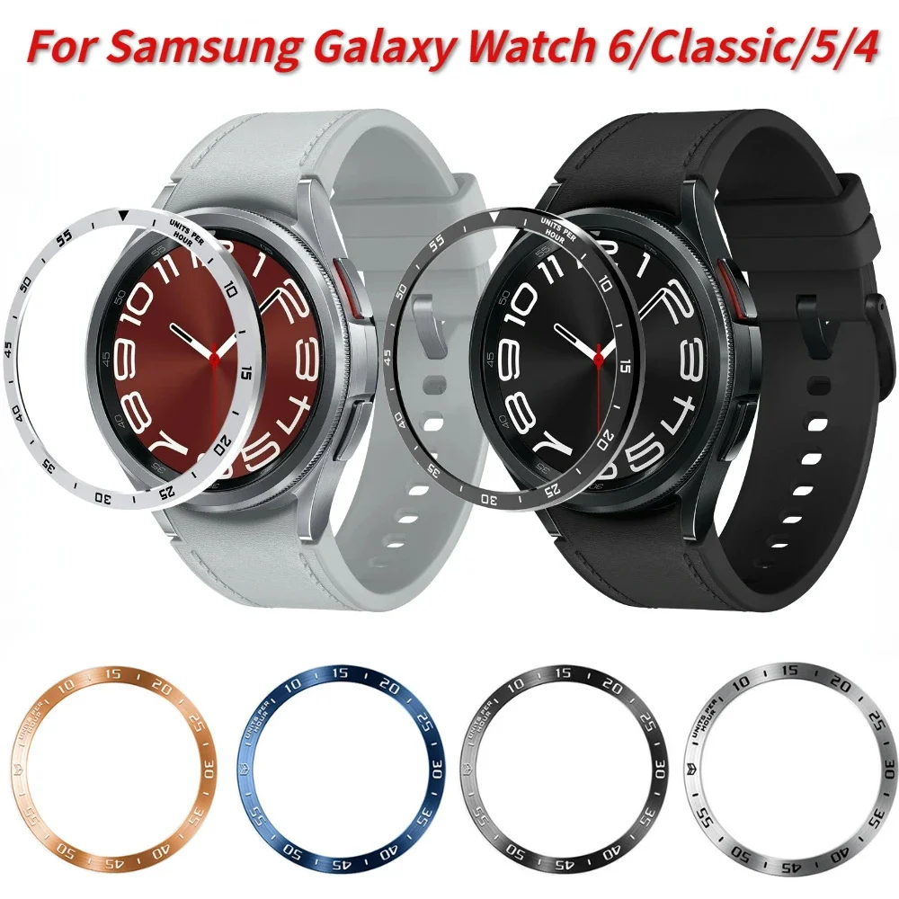 Premium Metal Bezel Cover with Scale Ring