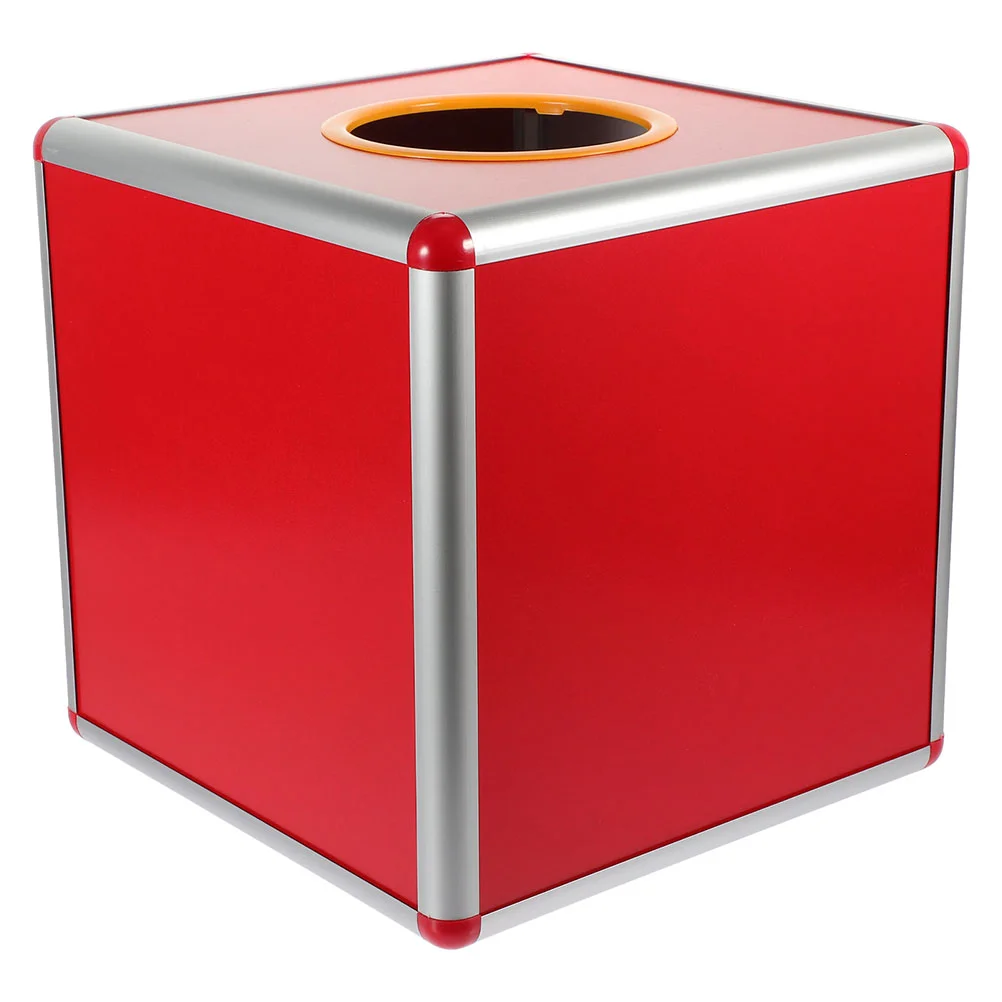 

Lottery Box Promotional Case Donation Container Storage Bin Multi-function Holder Raffle Tickets