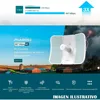 CPE710 | 5GHz AC 867Mbps Long Range Gigabit Outdoor CPE for PtP and PtMP Transmission | Point to Point Wireless Bridge 5