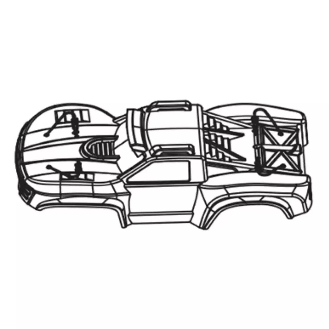 Lot de 2 housses de protection kaki pour drone DJI F29-1060, détails des coutures