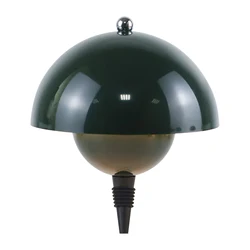 Wireless Rechargeable LED Touch Lamp with Adjustable Lighting (Dark Green)