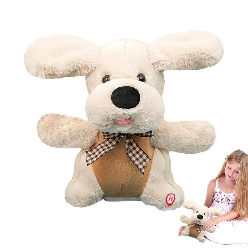 

Игрушка плюшевая детская прогулочная и лающий щенок, интерактивная электронная игрушка, музыкальный танцующий анимационный плюшевый микс