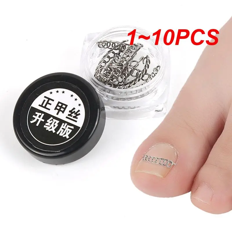 

1~10PCS Ingrown Toe Nail Correction Wire Fixer Pedicure Paronychia Recover Toenails Straightening Corrector Foot Care Tool TSLM1