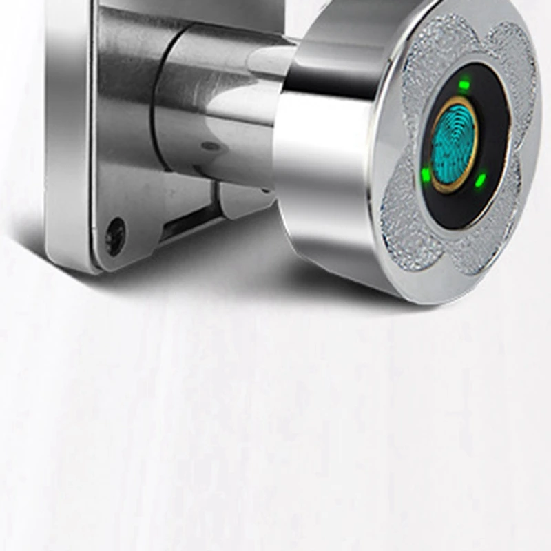 B61A-Fingerprint Cabinet Drawer Lock, Biometric Fingerprint-Bluetooth Lock Smart Cabinet Lock-22Mm