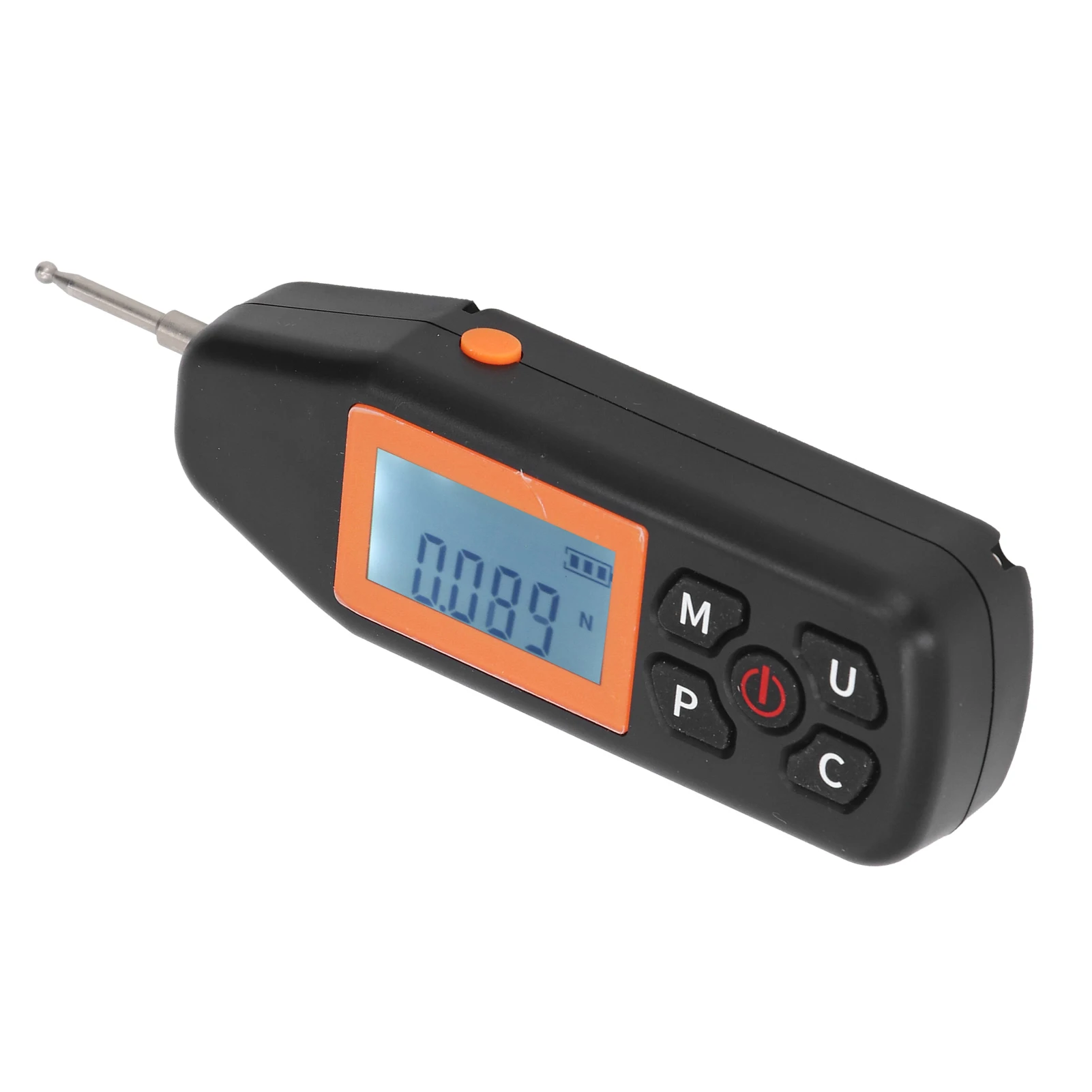 디지털 장력계 10N 정확한 휴대용 전자 푸시 풀 포스 미터 N LB Kg Oz 단위(LCD 백라이트 포함)