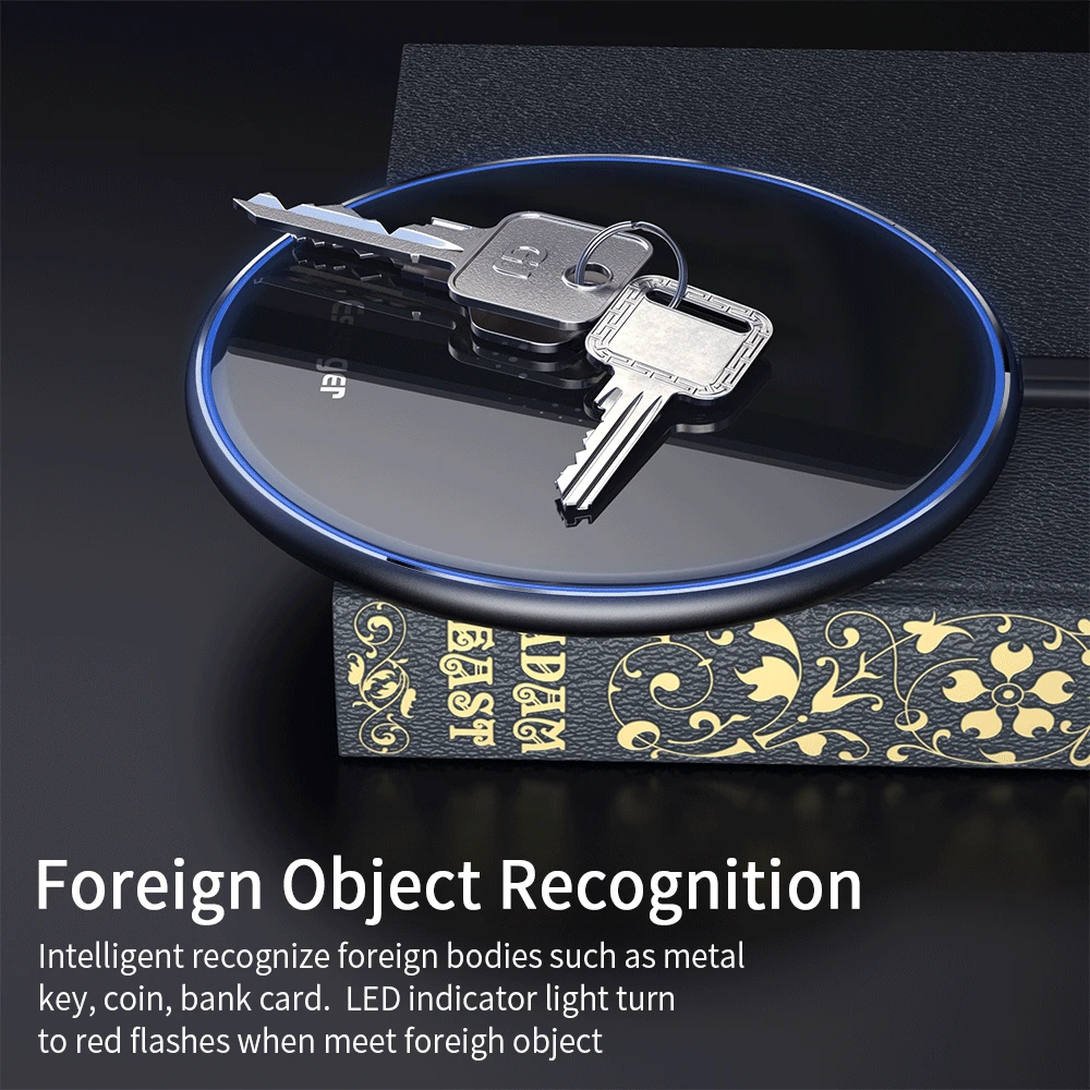 Essager 15W Qi Magnetic Wireless Charger For iPhone 12 11 Pro Xs Max X Induction Fast Wireless Charging Pad For Samsung Xiaomi