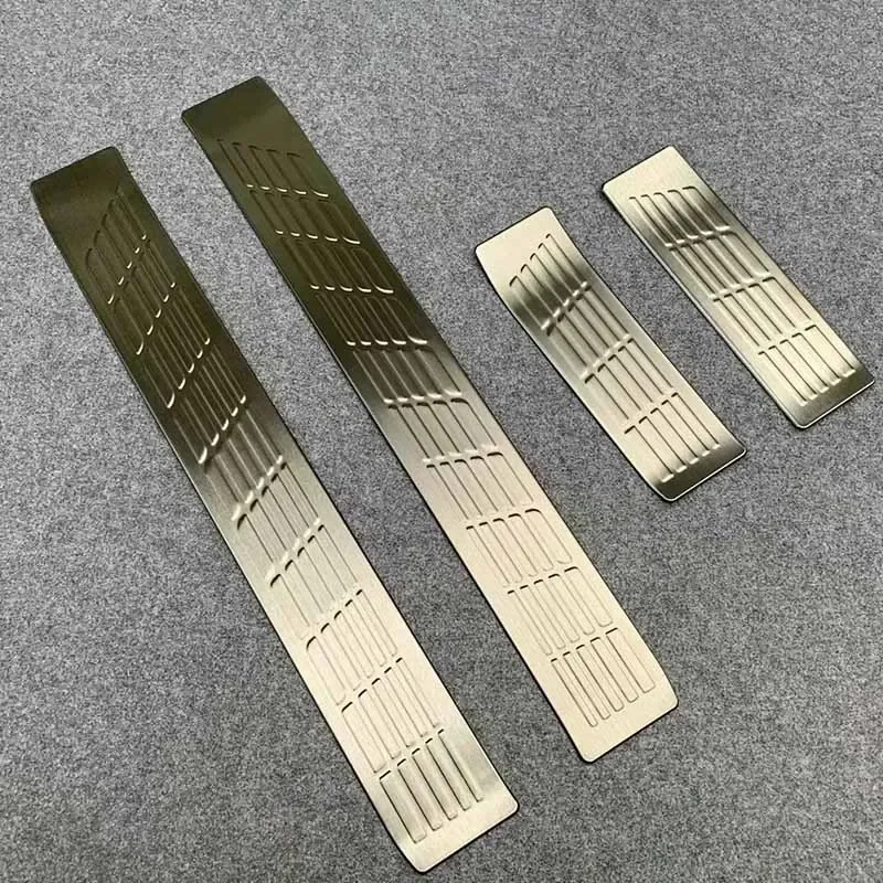 

For Honda FIT Accessories Stainless Door Sill Scuff Plate Kick Guard Pedal Threshold Step Protector Cover Car Styling 2020 2021