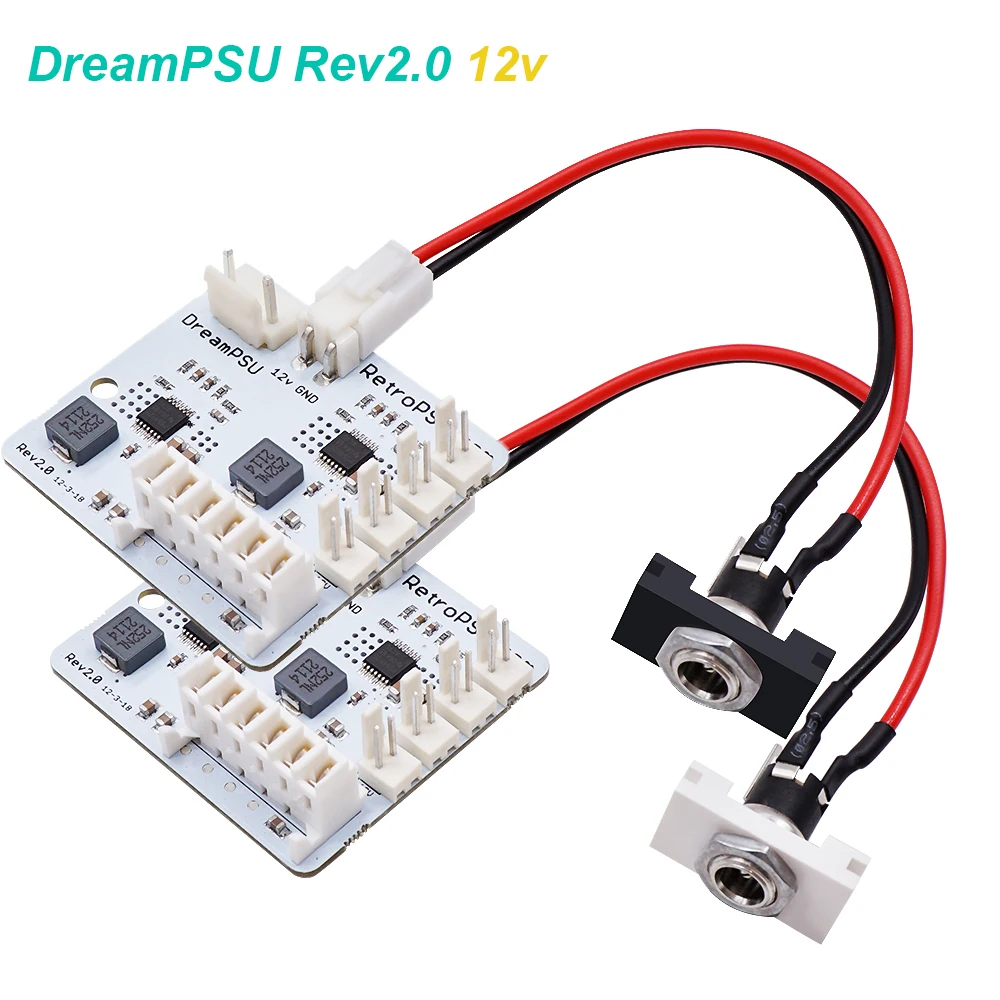 

Запасные части DreamPSU Rev2.0 12 В для консоли SEGA DC, оригинальные запасные части источника питания для SEGA Dreamcast