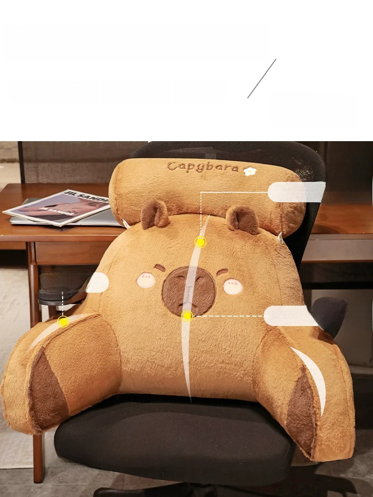 Cavy Plu Toy Girl Doll Bear Nosed Guinea Pig Pluie Hable Pillow Cuion Soft Stuffed Animal for Kids And Adults