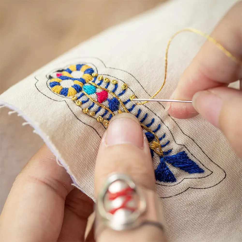 Comprehensive Embroidery Stitches Book for Sewing and Crafting