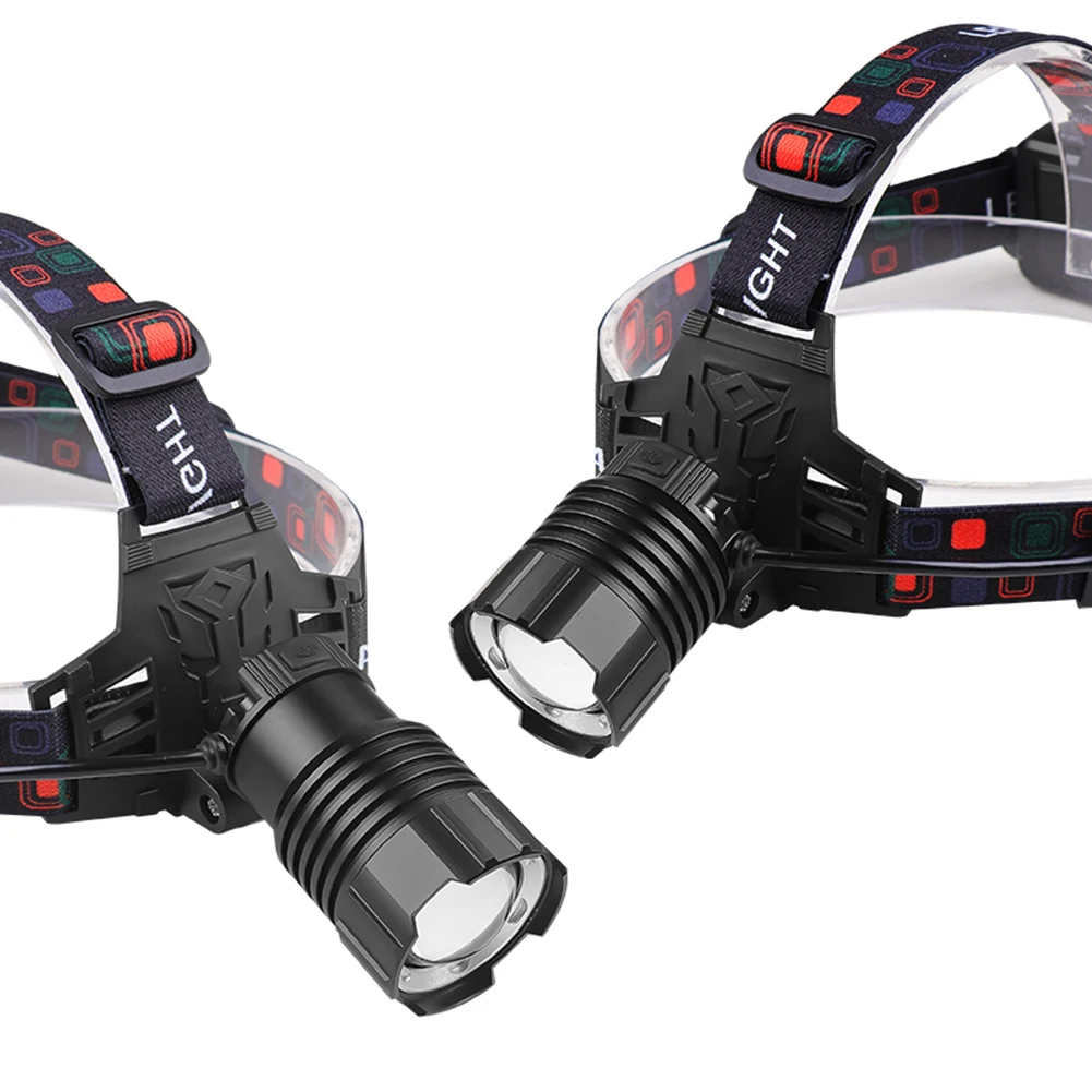 Description Picture 5 of item1200LM LED Work Light 3 Light Modes Multifunctional Head Torch IPX4 Waterproof Adjustable Light Head for Camping Running Hiking