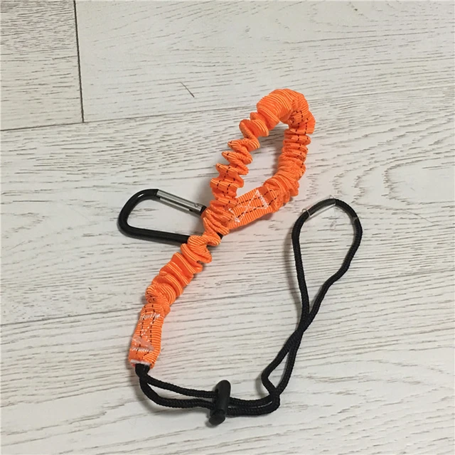 Carabiner Lanyard Retractable Safety Rope Telescopic Elastic Climbing Tool  For Outdoor Sports - AliExpress
